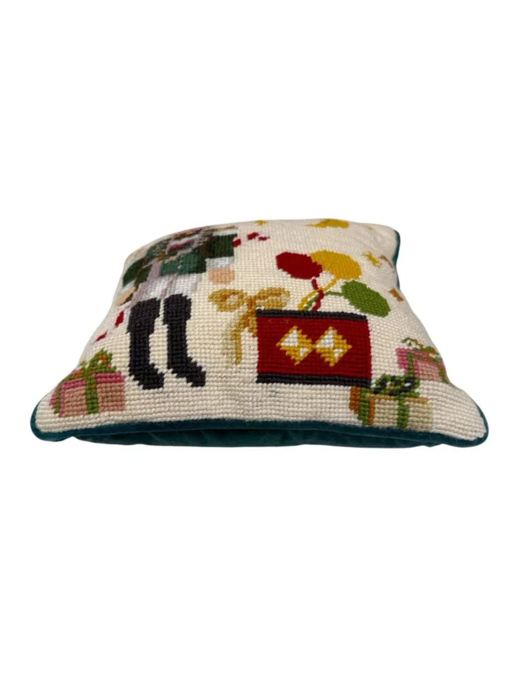 Vintage christmas needlepoint